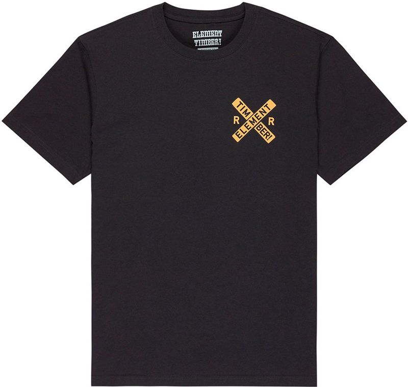 Element - Timber Freight Train - T-shirt - Korte Mouwen - Heren - GOTS Biologisch Katoen