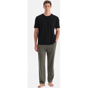 Dagi 2-pack Microprint Broek met Normale Taille