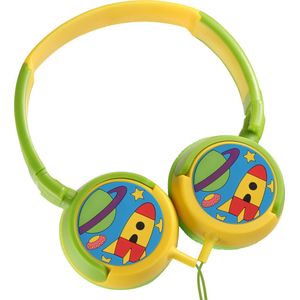 Volkano Junior Explorer Kinderkoptelefoon – Bedrade Koptelefoon , Veilig & Comfortabel – VK-2000-BJE