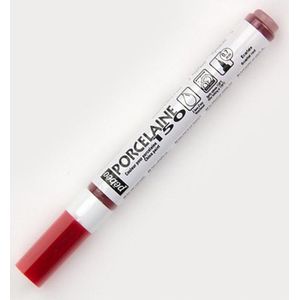 Pebeo Porcelaine |Scarlet Red - stift 0,7mm