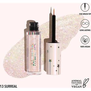 Moira Glitter Glitter Liner - 13 - Surreal - VEGAN - Korean Beauty - Eyeliner - 2.5 ml