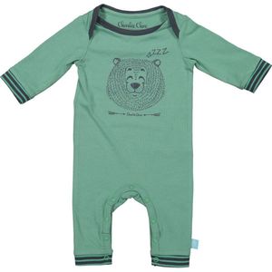 Charlie Choe- Baby Unisex Jumpsuit- Malachite Green