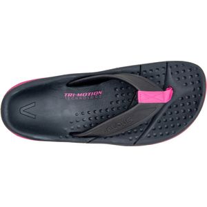 VELOUS Active Flip - Herstel Slipper - Unisex - Zwart/Roze - Maat 46