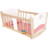 Hape - Rock-a-bye Cradle - Houten Poppenwieg