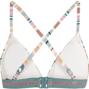 Protest Mixida 23 – Triangel bikini top Dames – Verstelbare bandjes – Uitneembare vulling – Mix & Match – Duskyrose