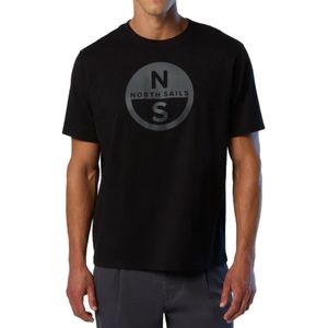 NORTH SAILS T SHIRT SHORT SLEEVE Zwart S EU