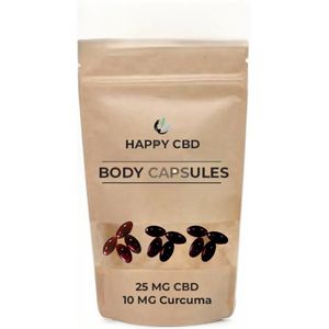 Happy CBD Body CBD capsules met Kurkuma 10 stuks