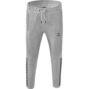 Erima Essential Team Sweatbroek Heren - Licht Grey Melange / Slate Grey | Maat: XXL