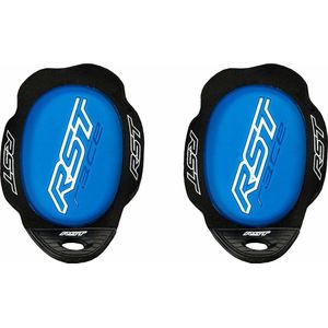 RST TPU Standard Knee Sliders With Puller Blue White -