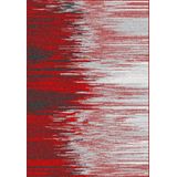 Aledin Carpets Kalemie - Laagpolig - Vloerkleed 160x230 cm - Rood - Tapijten woonkamer