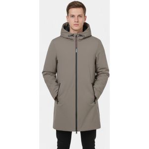 Ecoalf - Pasu Long - Lange Jas - Met Capuchon - 2-Laags Waterafstotende Stof - Waterdicht 10k