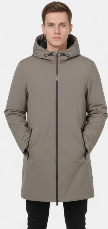 Ecoalf - Pasu Long - Lange Jas - Met Capuchon - 2-Laags Waterafstotende Stof - Waterdicht 10k