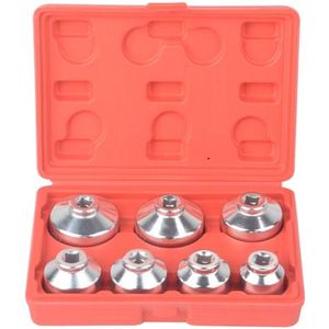7-delige universele oliefilter steeksleutelset voor voertuigen 24mm-38mm