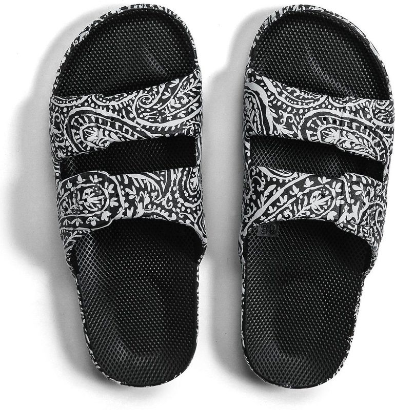 Freedom Moses - KASH BLACK - Slippers - Zwart