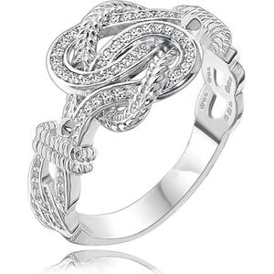 Juwelier Zwartevalk ZILVEREN (GERHODINEERD) SURINAAMSE MATTENKLOPPER RING 21.220-G1/17¼