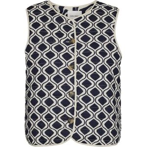 Vero Moda Vest Vmkate Kirsa Waistcoat 2-way Wvn Bt 10308397 Navy Blazer Dames Maat - XL