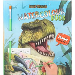 Depesche - Dino World waterverf kleurboek