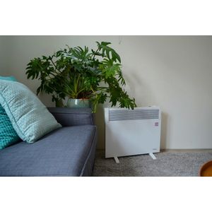 Tesy 500W Elektrische verwarming convector  met mechanische thermostaat en voetsteunen
