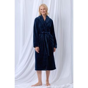 Woody Dames kamerjas donkerblauw - maat XL