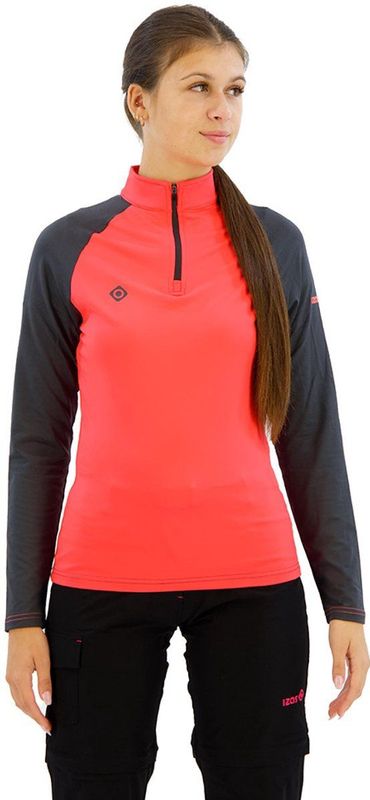 Izas Indus Half Rits Lange Mouw T-shirt