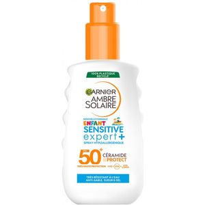 Garnier Ambre Solaire Kids Sensitive Expert + SPF 50+ Zonnebrand Spray - 150 ml