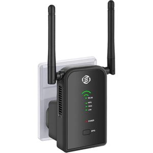 Equivera Wifi Repeater - 300 Mbps - Stopcontact - Wit