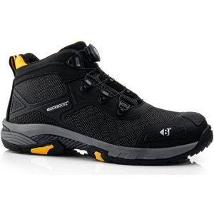 BuckBootz Tradez Wheelz Mid S1PS - Zwart - 43