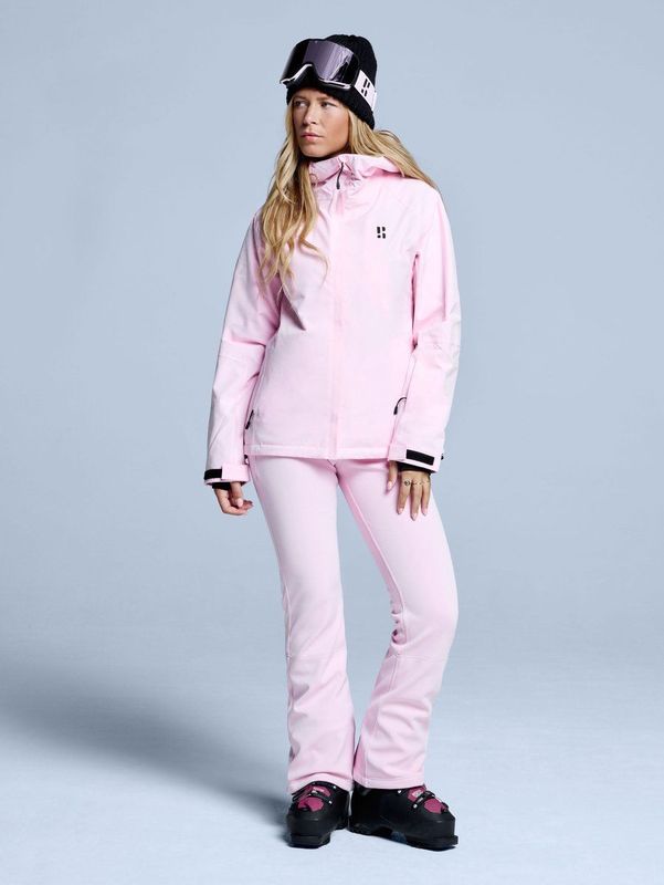 POEDERBAAS - arctic stretch softshell pant women - Skibroek dames - Roze