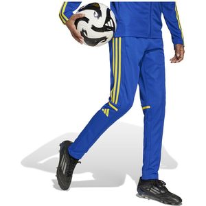 Adidas - Squadra 25 - Trainingsbroek - Zwart - 100% Gerecycled Polyester, AEROREADY, Enkelritsen