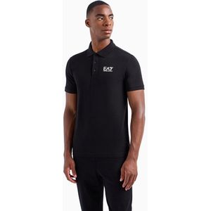 Ea7 Emporio Armani 6dpf16_pjvqz Poloshirt Zwart XS Man