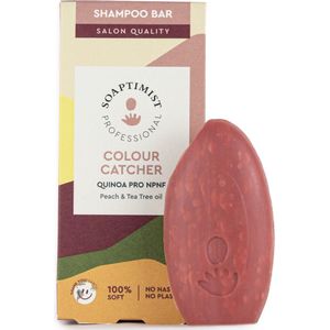 Soaptimist Shampoo Bar Colour Catcher - Voor langdurige kleur en glans - Geen parabenen, siliconen of sulfaten - 70G, goed voor 80+ wasbeurten