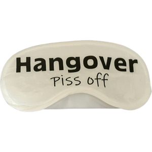 TWOA-Slaapmasker-Grappige tekst- Wit polyester- Hangover