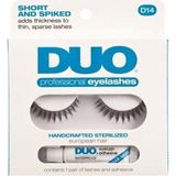 DUO - Professional Eyelashes D14 – Short and spiked