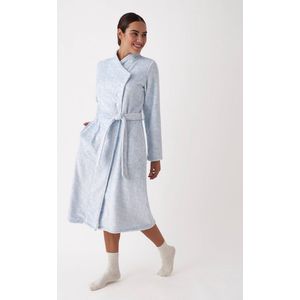 Promise - Badjas Zebra Blauw - maat XXL - Blauw