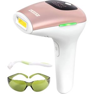 IPL ontharingsapparaat - Laser ontharing - Laser en lichtontharing - Epilator - Inclusief beschermbril en scheermesje van Zedar