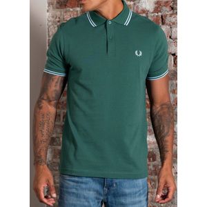 Fred Perry - Polo Twin Tipped M3600 - Poloshirt - Groen