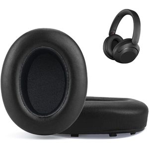 Replacement Ear Pads for Sony WH-XB910 XB910N Extra Bass Noise Cancelling Headphones, Headphone Ear Pads, Headset Ear Pads, Earcups Cover (Black)