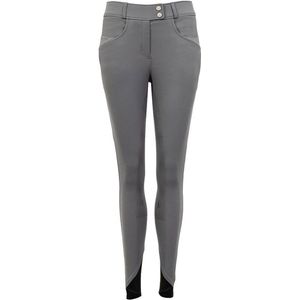 Br Fabienne Siliconen Rijbroek Voor Dames Grijs 38 Vrouw