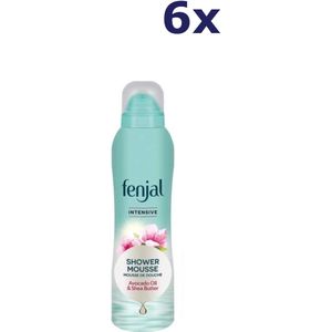 6x Fenjal Intensieve Douchemousse 200 ml