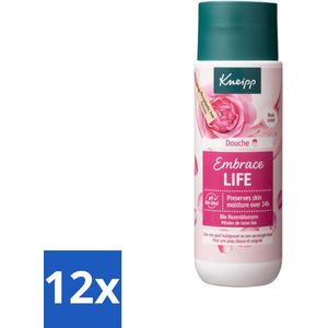 Kneipp - Douchegel - Embrace Life - 200 ml - Voordeelverpakking - 12 stuks