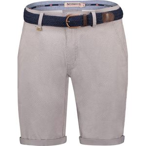 Geographical Norway Chino Bermuda Met Stretch Podex Grijs - S