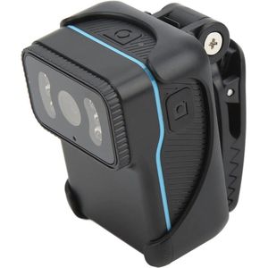White-label® Bodycam - Action Cam - Bewegingsdetectie - 180º Draaibare Lens - Bodycam Politie - Spycam - Full HD - Zwart