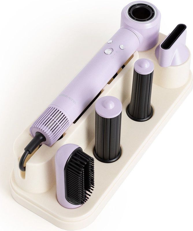 CREATE - ION STYLER PRO - Haardroger - Lavendel - 5-in-1 met Diffuser