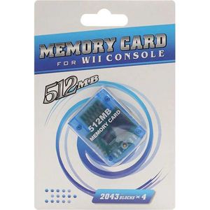 Cablebee 512MB geheugenkaart geschikt voor Nintendo Gamecube