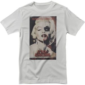 Marilyn Monroe In Attack Of The Blonde Zombie T-Shirt RD-1-MM002-DTG White-S