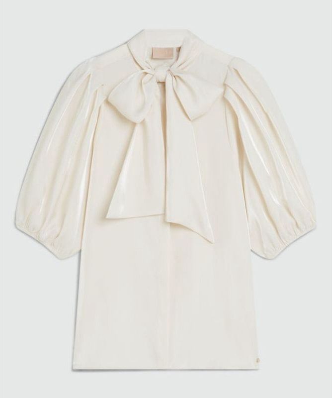 Josh V - Sylvia Blouse - Creme White - Damesblouse