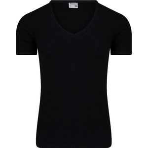 Beeren T-shirt diepe V-hals M3000 - XXL - Zwart