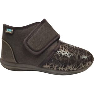 Q-Fit Medical - Geneve - Pantoffel - Zwart/Print