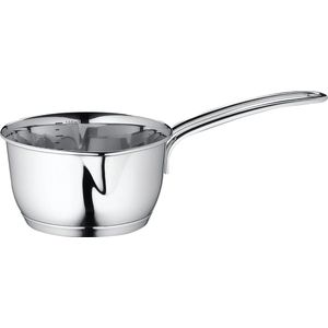 Casserole met steel, roestvrij staal, zilver, 8,9 x 14,6 x 28,6 cm