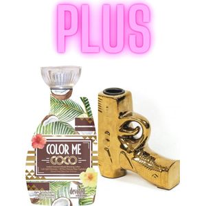 Devoted Creations Color me Coco 400 ml PLUS Pistool Goud